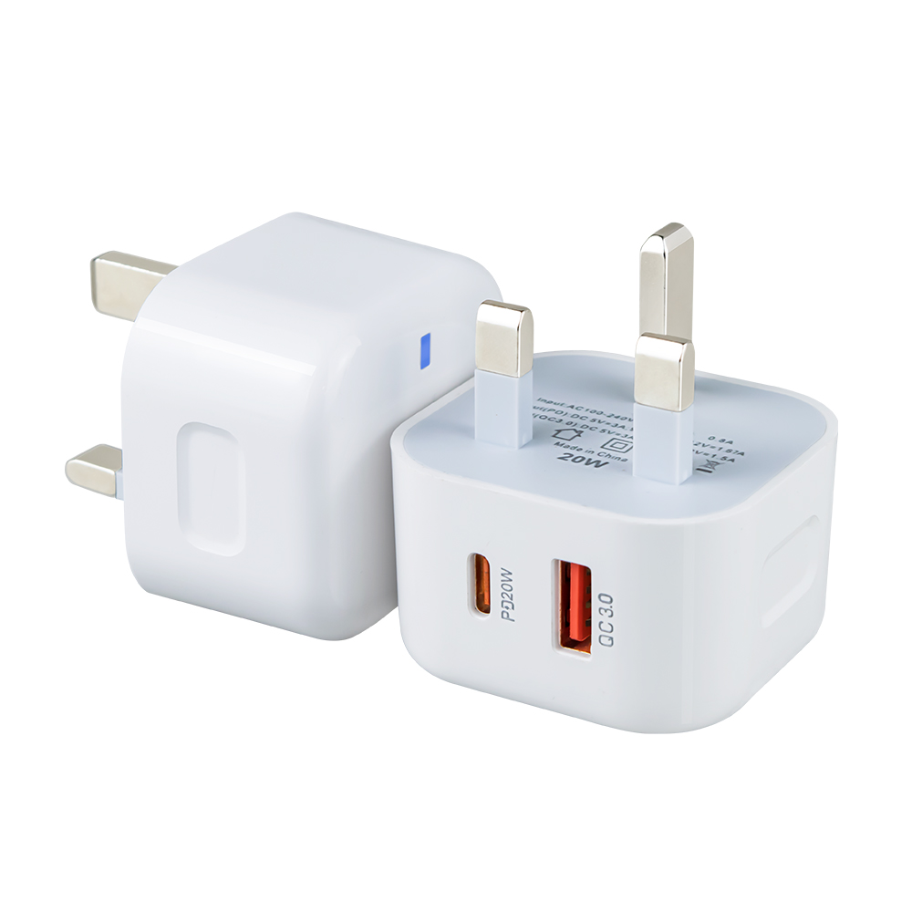 NCC-A095-1 PD20W+QC3.0 18W 英规 充电器