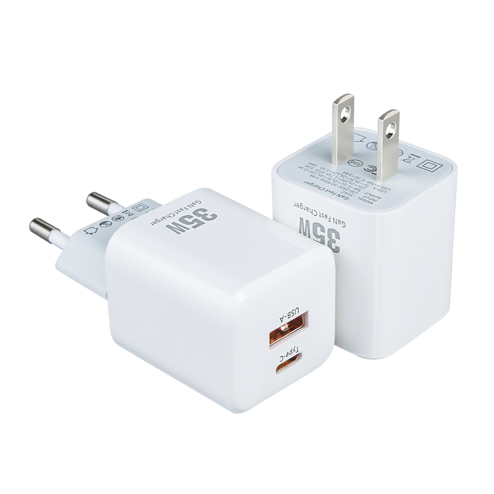 NCC-A076 迷你35W PD+QC3.0 美欧英 充电器